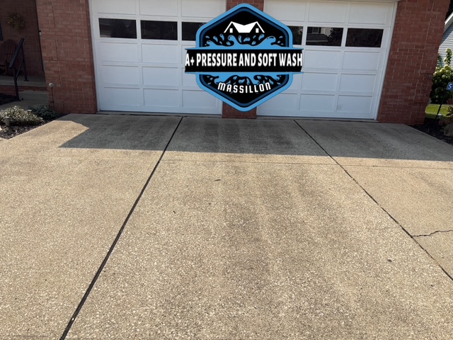 Concrete Driveway Cleaning Massillon Ohio